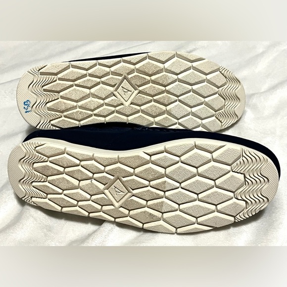 Sperry Men's Navy Blue Quilted Indoor Outdoor Slip-On Slipper Shoes Size 7.5 - Picture 11 of 11